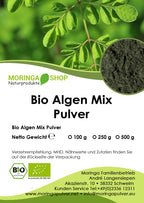 Algen Mix – Spirulina und Chlorella Pulver