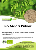 Maca Pulver - Bio