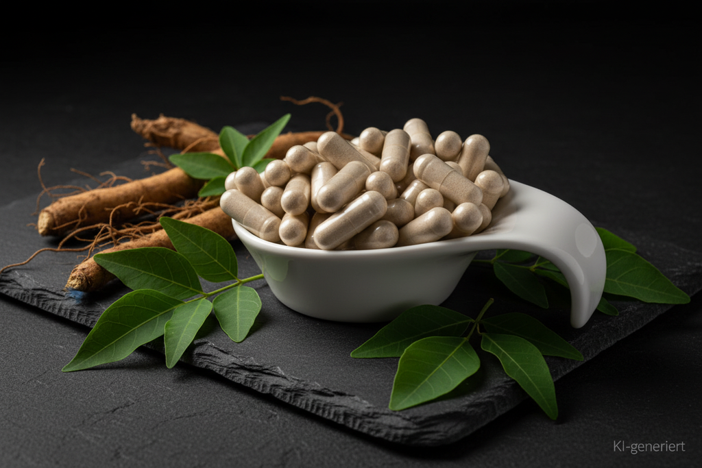 Ashwagandha Kapseln Schale