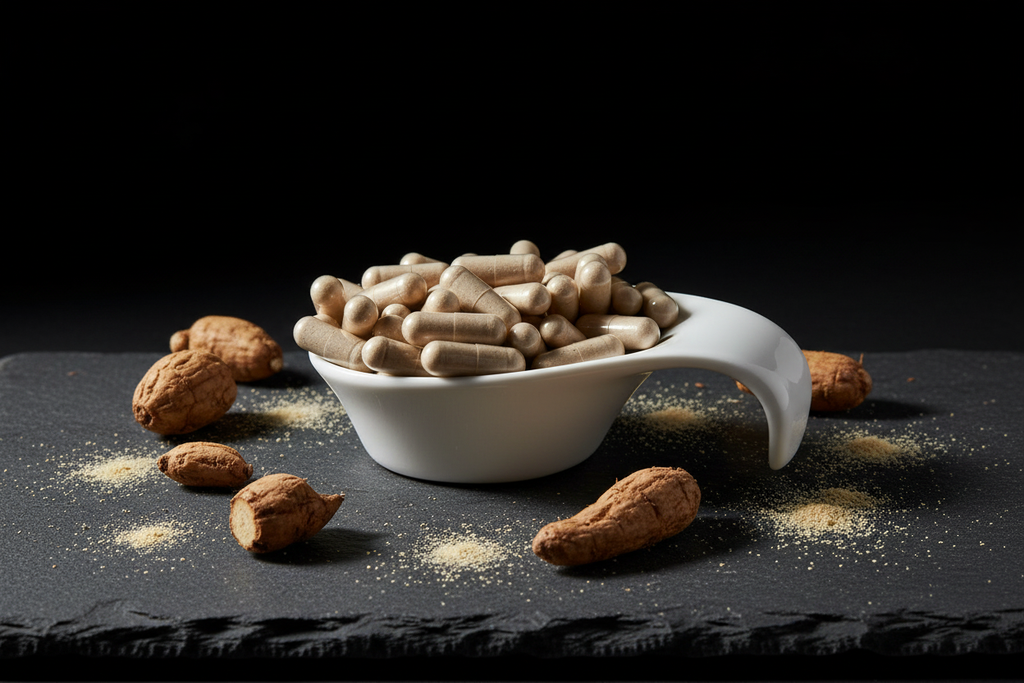 Bio Maca Kapseln Produktbild