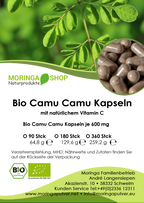Camu Camu Kapseln aus Peru - Bio