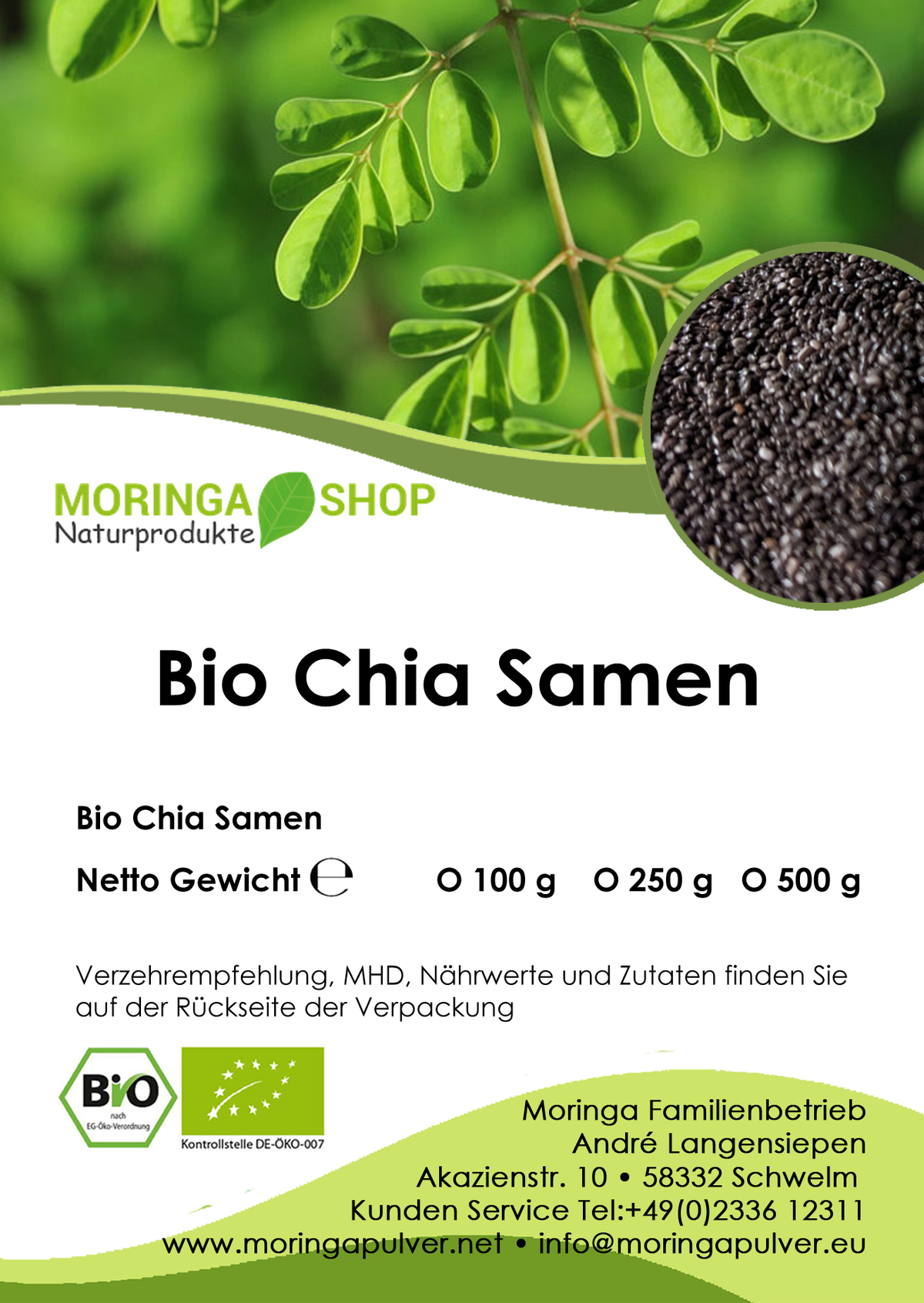 chia-samen etikett
