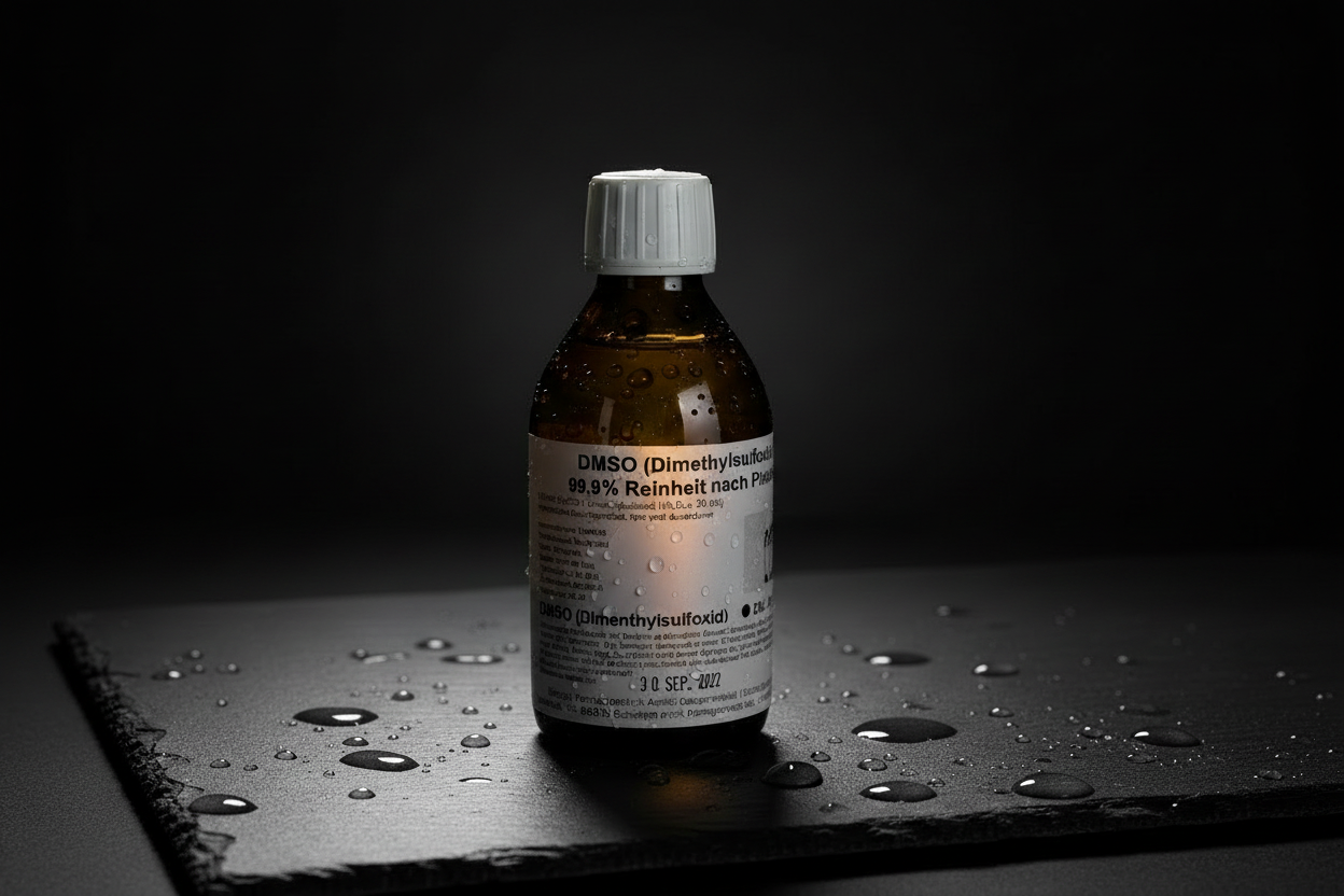 DMSO – mit Wassertropfen