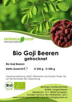 Goji Beeren aus Ningxia