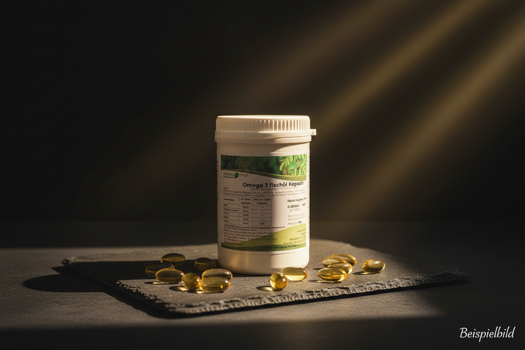 Omega 3 Dose dramatisch