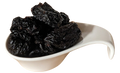 Pflaumen Schale getrocke