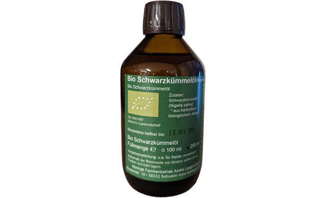 Schwarzkümmelöl - Bio