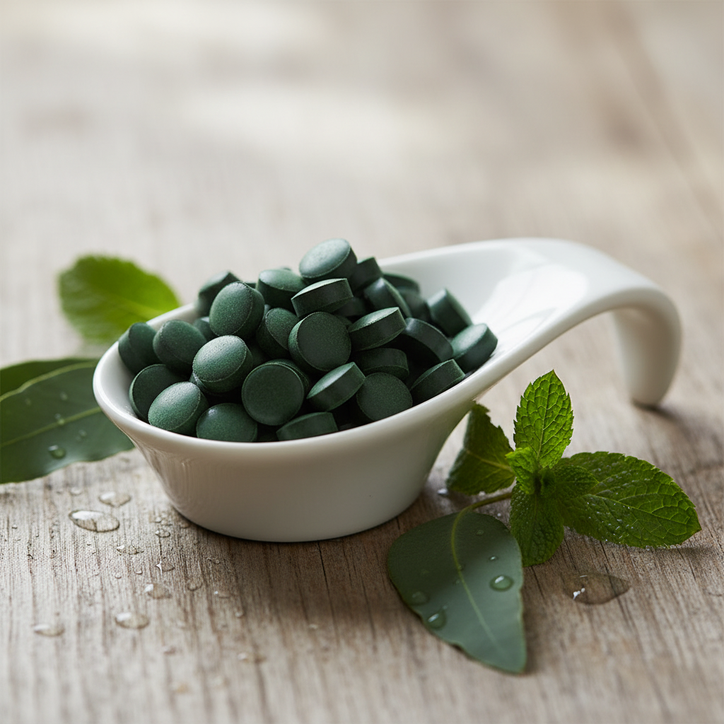 Spirulina Tabletten Lifestyle